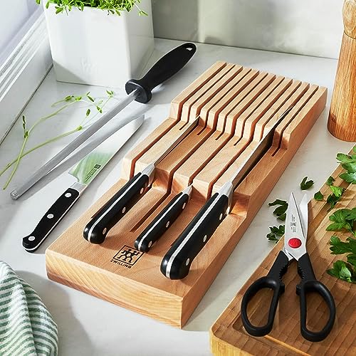 ZWILLING 12-Slot Natural Drawer Knife Organizer